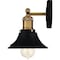 Quoizel Trafalgar 3-Light Matte Black Vanity Light TRF8624MBK - alternate 5